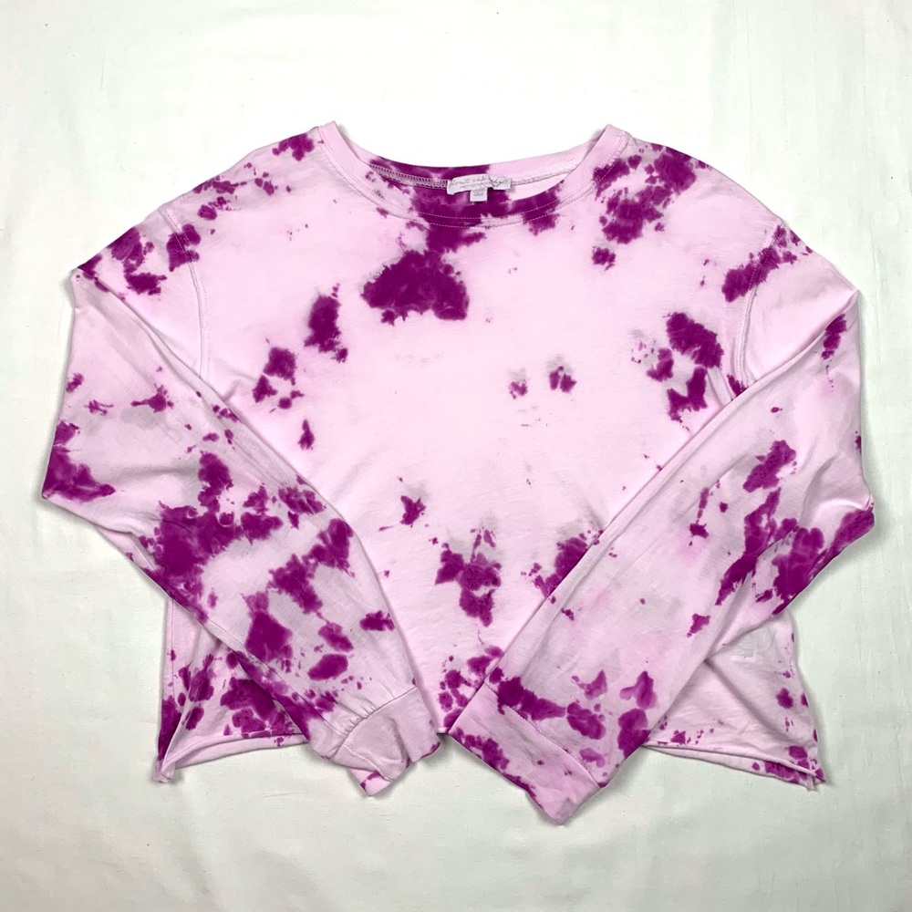 Don’t Ask Why - Tie Dye Cropped Long Sleeve